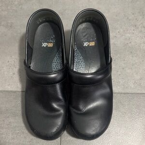 Dansko Black Slip-On Shoes